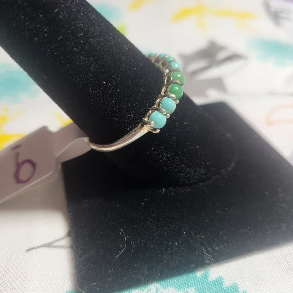 Sonoran Blue Turquoise Sterling Silver Ring